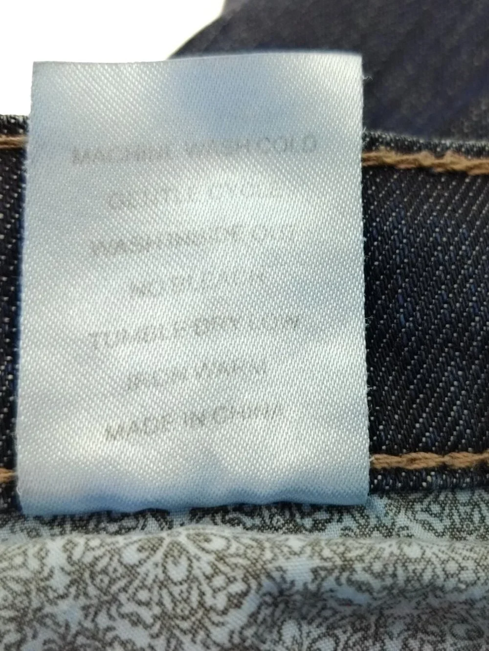 Firefly Denim Size 8 Bootcut Dark Wash Stretch Jeans